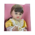 عروسک دختر سلیکونی سخنگو سفارش اروپا - Image 2