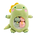 دایناسور عروسکی مدل سورپرایزی بچه‌دار - Image 3