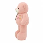 خرس عروسکی غول‌پیکر 1.5 متری مدل Love رنگین‌کمانی بغل‌کردنی - Image 2